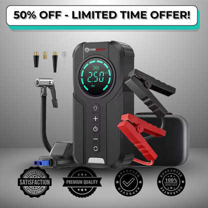 GEARSPOT 4-IN-1 JUMP STARTER KIT